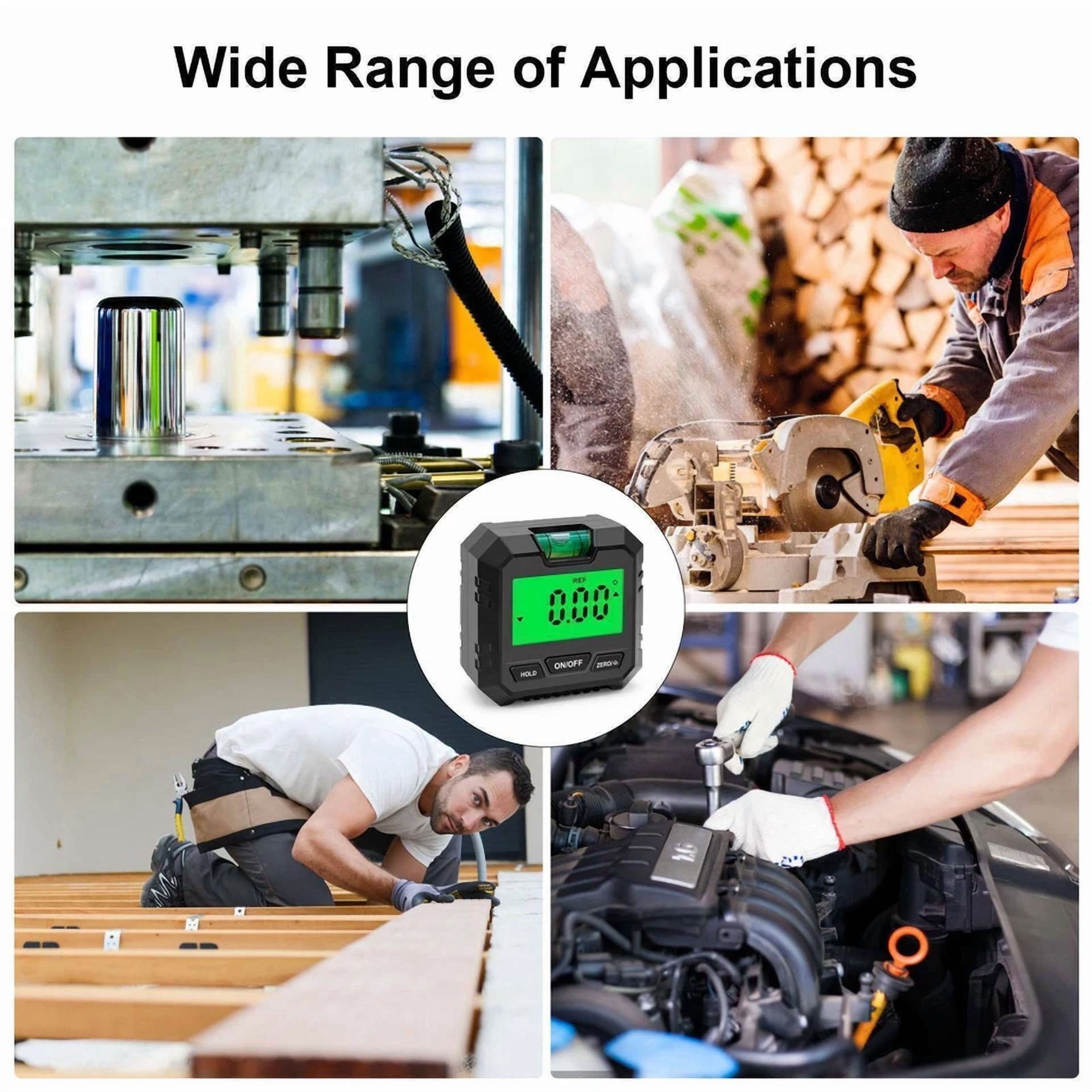 Magnetic Digital Level Box Angle Finder Protractor Inclinometer Bevel Gauge