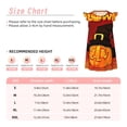 thumbnail image 3 of Balery Halloween Pumpkin Camisón de princesa para niñas, pijama de algodón con mangas abullonadas, suave y bonito.-X-Large, 3 of 6