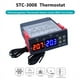 thumbnail image 5 of Controlador de Temperatura Digital Dual -3008, Termostato Dos Salidas Relé, Calentador con Sonda, B, 5 of 5