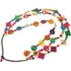 thumbnail image 5 of EeaseMX Collar estilo bohemio retro para mujer, con cuentas de madera tejidas a mano, de concha de coco, joyería de playa, colgante para damas y niñas (colorido), 5 of 7