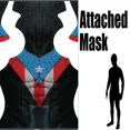 thumbnail image 3 of Halloween hombres araña 2 millas Morales Boricua araña disfraz Zentai Cosplay traje de Spiderman adultos niños traje, 3 of 4