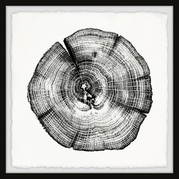 Marmont Hill Burned Oak Framed Painting Print