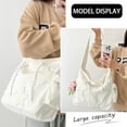 thumbnail image 2 of Kwuty Star Crossbody Bag Women Corduroy Tote Bag Aesthetic Messenger Bag Cute Shoulder Bag Y2K Hobo Bag, 2 of 6