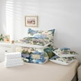 thumbnail image 4 of YST Vintage Hydrangea Flower Comforter Set, 7-Piece, Floral, Twin, 4 of 4