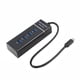 thumbnail image 2 of HUB USB, HUB USB 3.0 de 4 puertos, transferencia rápida de datos, extensor de HUB USB, conector de extensión, 2 of 8