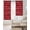 Red, variant on Blue Plaid Blackout Curtains 54 Inch Length 2 Panels Set for Living Room Bedroom, Modern Simple Watercolor Buffalo Lattice Room Darkening Window Curtains Thermal Insulated Black Out Curtain 52"x54"