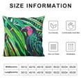 thumbnail image 5 of Nawypu MEHOTP Tropical Pillow Covers Jungle Throw Pillow Cover Green Cushion Cover Lumbar Pillow Covers  Standard Size Pillow Shams Banana Leaf Pattern Pillow Covers Watercolor Green Pillowcases, 5 of 5