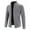 Light Gray, variant on Dpytoraw Men's Casual Cardigan Sweaters Full Zip Sweaters Knitted Cardigan With Pockets
