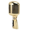 thumbnail image 1 of Microphone Vocal Dynamique Rétro Classique, Style Vintage Ancien Micro Cardioïde Unidirectionnel, Support Universel Compatible, pour Karaoké Performance en Direct, 1 of 7