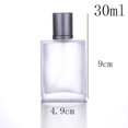 thumbnail image 2 of Frosted Glass Bottle Perfume Atomizer Refillable Spray Empty Perfume Bottle for Men and Women,Perfume Travel Refillable,30ML, 2 of 4