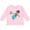 AD-Pink, variant on Inktastic Soccer playing mermaid Boys or Girls Long Sleeve Toddler T-Shirt