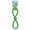 Green, variant on Digger Figure 8 Tugger Dog Toy  Durable Thermoplastic Rubber Chew and Tug Toy Green