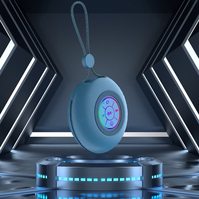 Bluetooth Speaker, Cloth Mini Stereo Outdoor Speaker, Plug-In Design, Stylish External Light, Long Battery Life, Device Interconnection, Multi-Playback Modes, Portable Wireless Speaker
