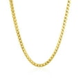 thumbnail image 2 of 3.1mm 14k Yellow Solid Gold Diamond Cut Round Franco Chain Size 20 inches, 2 of 4