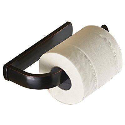 Rozin Wall-Mounted Roll Toilet Paper Holder White Color