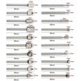 thumbnail image 2 of 20 Pack Dremel Tungsten Carbide Cutter Burs Rotary Grinder Drill Bits, 2 of 5