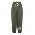 thumbnail image 5 of Sentmoon Wide Leg Jeans with Print Drawstring Elastic Waist Lounge Pants Plus Size Loose Fit Linen Flowy Pants for Women Summer with Pocket Beach Essentials for Travel and Vacation, 5 of 5