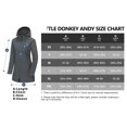 thumbnail image 7 of Little Donkey Andy Women's Softshell Fleece Lined Jacket with Hood Windbreaker Insulated Long Warm Rain Jacket (Gray XS), 7 of 7