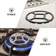 thumbnail image 3 of HONMEET 2pcs Kitchen Gas Stove Rack Galvanized Silver Versatile Cooking Surface, 3 of 8