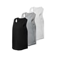 thumbnail image 3 of PULLIMORE 3 Pack Men's Basic Undershirt Tank Top Athletic Sleeveless Tee Gym Workout T-Shirt, 3 of 10