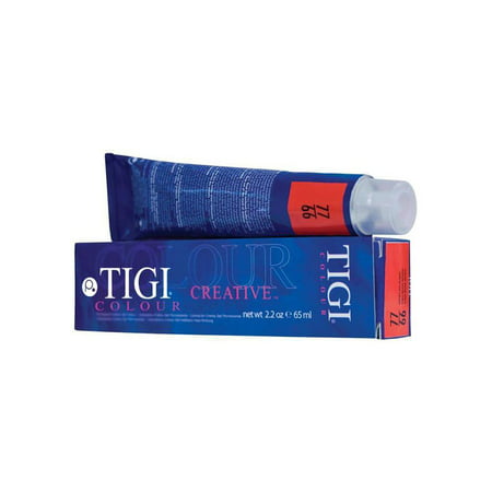 TIGI Colour CREATIVE Permanent Creme-Gel Hair Color 2.2oz (4/1 (Best Denman Brush For 4b Hair)