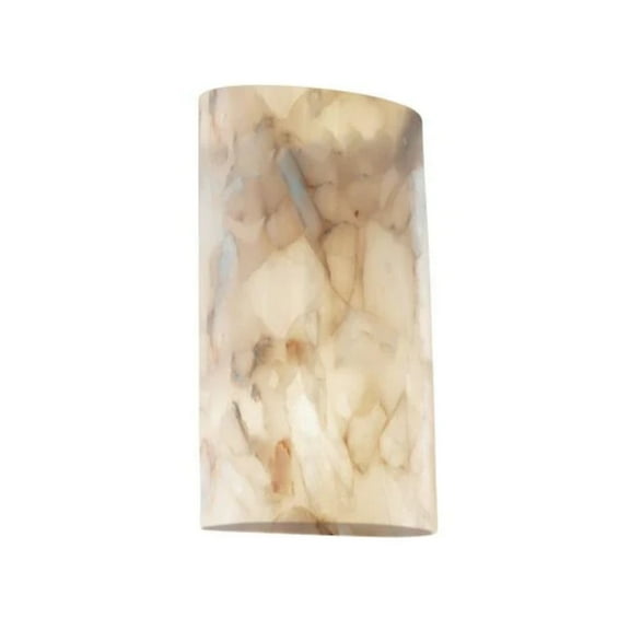 Justice Design Group Alr-8859 Wall Sconce From The Alabaster Rocks! Collection - Alabaster