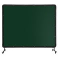 thumbnail image 2 of Welding Screen with Frame, 6' x 6'/6' x 8' Welding Curtain Screen, Flame-Resistant Vinyl Welding Protection Screen on 4 Swivel Wheels, Moveable & Professional for Workshop/Industrial, 2 of 8