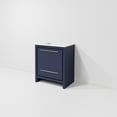thumbnail image 6 of Lafarre 30 in W x 20 in D Navy Blue Bath Vanity and White Quartz Top, 6 of 9