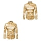 thumbnail image 3 of Camisa Transpirable para Hombre Sonducket Satén Manga Larga Amarillo XL, 3 of 6