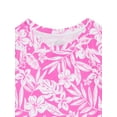 thumbnail image 2 of Wonder Nation Girls Short Sleeve Rash Guard Swim Set, 2-Piece, Sizes 4-18, 2 of 3