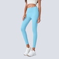 thumbnail image 2 of adviicd Tights – Soft & Stretchy Everyday Lightweight Leggings for Women - Active Base Layer Pants (Sky Blue, L), 2 of 8