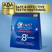 Crest 3D Whitestrips Glamorous White At-Home Teeth Whitening Kit, 14 Treatments