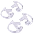 thumbnail image 3 of Inteprter Tapones de silicona para los oídos, protectores de silicona suave, resistentes al agua, antiruido, para viajes y dormir, 3 uds. Type3 NO3, 3 of 6