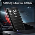 thumbnail image 4 of WD_BLACK P50 Tipo-C Unidad de estado sólido portátil PSSD para juegos de 1 TB, 4 of 8