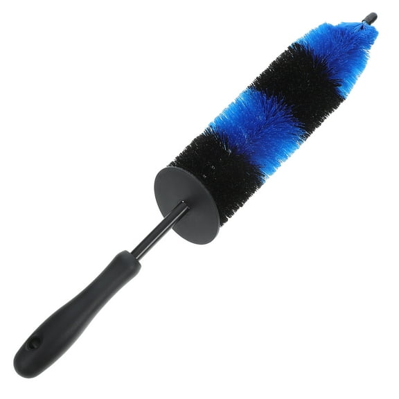 Car Cleaning Sponge Carpet Cleaner Automotive Wire Brush Tires Blue