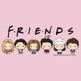 thumbnail image 2 of Girl's Friends Chibi Characters  Graphic T-Shirt, 2 of 4