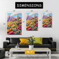 thumbnail image 4 of FCCUYE Arizona Desert Canvas Wall Art, Desert Landscape Canvas Print, Cactus Wall Art, Southwestern Wall Decor, Nature Pictures Wall Decor, Wall Posters for Living Room Office (12" x 18" x 3 pcs), 4 of 7
