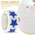 thumbnail image 4 of Star Stickers Roll 1", 500 Pcs Self-Adhesive Reward Stickers for Classroom Supplies, Blue, 4 of 6