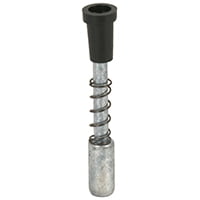 Prime Line Products PL 14661 1-1/2 x 7/32-Inch Diecast Window Screen Plunger Latch, 100-Pack