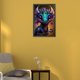 thumbnail image 2 of (w2688) Resina Diamante Serie Animal Pequeño Dragón Lleno Diamantes 30*45CM, 2 of 9