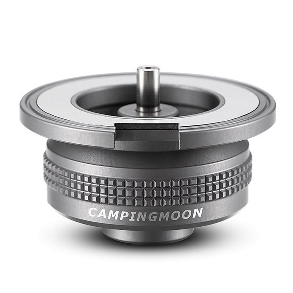 CAMPINGMOON Premium Aluminum Alloy Magnetic Stove Adapter for Outdoor Camping and Picnic Burners, Quick Connect with Auto Shut-Off, Compatible with Flat Tanks and Butane Torches (Z13/Z13M)