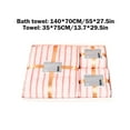 thumbnail image 3 of Towel Set under $5! kkbbma 3 Piece Towel Set, Bath Hand Washcloth Set, Highly Absorbent Towels, Bathroom Towel Collection, Soft Linen Towels, Adult Towel Set, 3 of 6