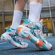 thumbnail image 2 of Minnieouse Hombre Zapatillas de baloncesto Zapatillas transpirables Entrenamiento Atlético High-top Deporte profesional Gimnasio Correr Caminar Type2 NO2, 2 of 6