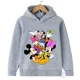 thumbnail image 3 of Sudadera con capucha con estampado de Minnie Mickey para niños y niñas, ropa deportiva informal para primavera y otoño, ropa para niños en 2D, 3 of 5