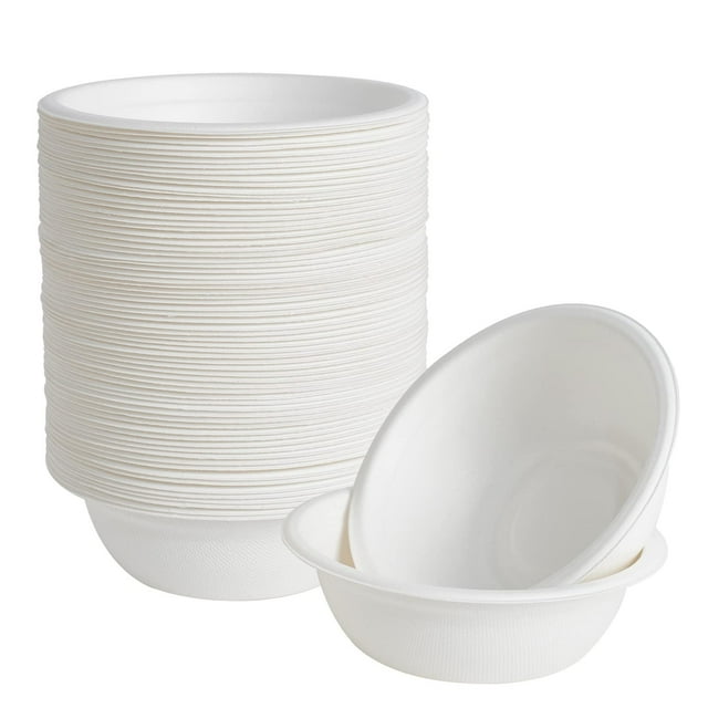 Cuencos de papel desechables EcoliPak 350 ml, 150 unidades, 12 oz