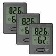 thumbnail image 4 of 3Pcs Digital LCD Thermometer Humidity Meter Temperature Indoor Hygrometer Clocks US SHIP, 4 of 11