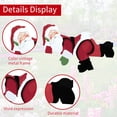 thumbnail image 4 of Colgante Decorativo Estatuillas de jardín Navidad Peeping Yard Art Fence Sign Santa / Snowman Fence Peeker Sywqhk Libre de BPA, 4 of 9