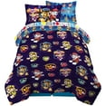 Paw Patrol Kids Bedding Sheet Set with Reversible Comforter Twin Bed in