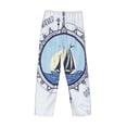 thumbnail image 5 of Disketp Not All Who Wander Are Lost2 Men'S Pajama Pants - Ultra Soft Fleece Sleep And Lounge Pants (Size: S-Xxl), 5 of 9