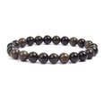 thumbnail image 1 of Pulsera de cuentas de piedra Natural para hombres y mujeres, cuarzo de cristal, amatista, aguamarinas, Jades, joyería, ágata, brazalete elástico, 1 of 4